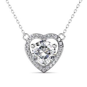1ct. t.w. Diamond Heart Necklace
